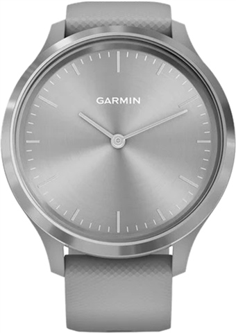 Garmin Vivomove 3 Hybrid Smartwatch Grey Silicone Silver B